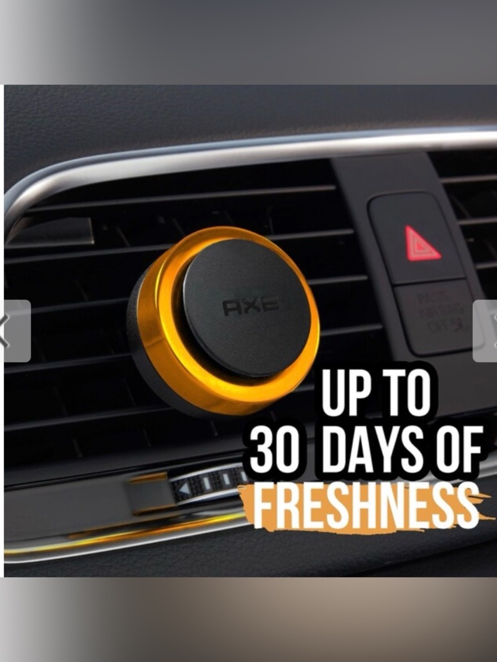 Axe | Bundle Dark Temptation Dark Chocolate 2 Pack 30 Day Fresh Vehicle Smell 2 - Picture 10 of 15